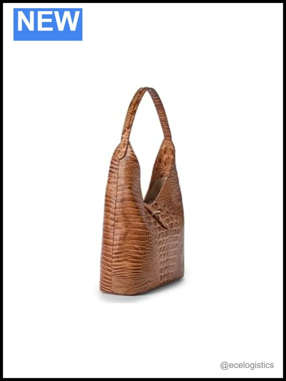 BRAHMIN Gwynne Leather Satchel Shoulder Bag with Pockets
